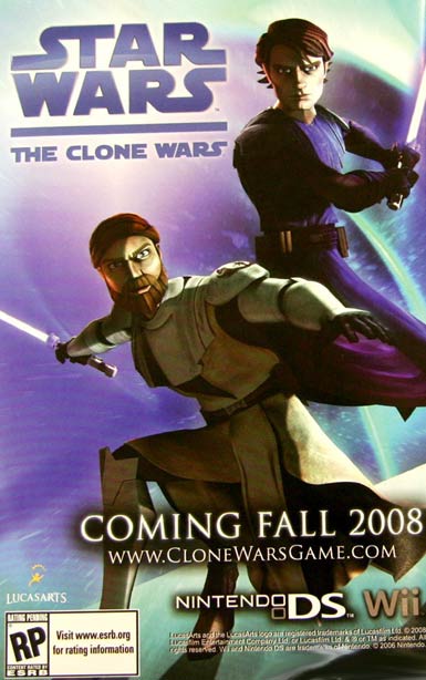 Star Wars The Clone Wars on Nintendo Wii and DS